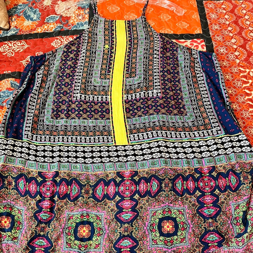 Fashionweb - Bohemian Pattern Tunic Tank Size 1x - image 4